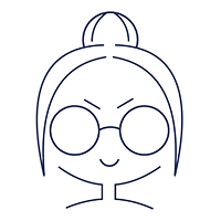 にこにこ顔